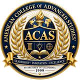 American College of Advanced Studies seal
